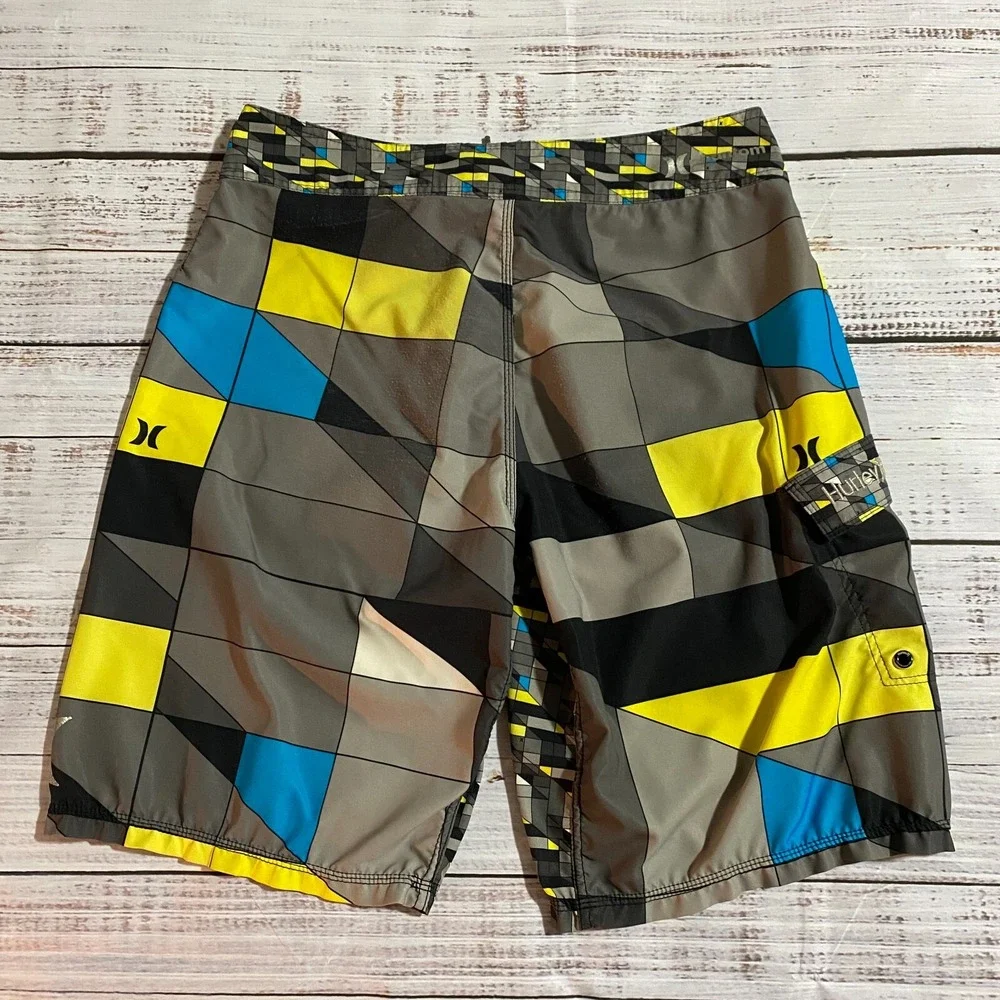 Hurley Phantom Boardshorts Surf Swim Suit Trunks Men's Size‎ 30x10